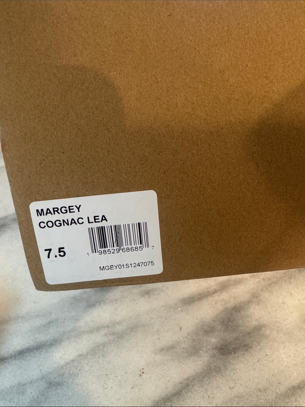 Steve Madden Tan Slide Sandals with Gold Buckles - Picture 2 of 2